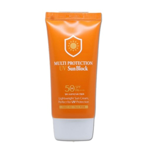 3W Clinic multi protection UV SUN Block SPF50+ PA+++, opalovací krém 70ML