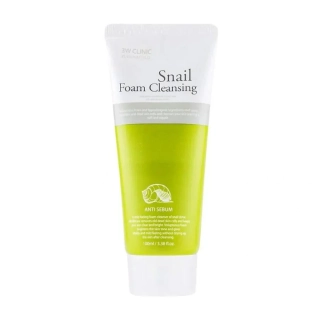 3W Clinic Snail Foam Cleansing - pěna na mytí obličeje 100 ml