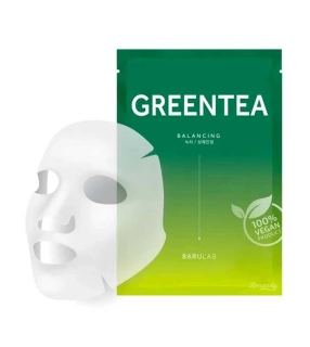 Pleťová maska Barulab The Clean Vegan Green Tea